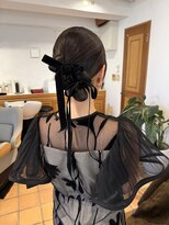 メロウ(MELLOW)&nbsp;ヘアアレンジ/タイトアレンジ/リボン
