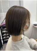 幅広い世代に似合うミニボブ[藤沢/髪質改善]