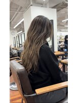 グランルッソ 岡山駅前(GRAN LUSSO)&nbsp;バレイヤージュカラー/グレージュ