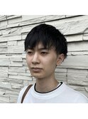 ツーブロックすっきりスタイル