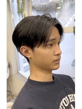 ラグ(log) サロンワーク×メンズセンターパート!