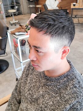 ヒート トウキョウ 目黒店(HEAT TOKYO) リヒートパーマメンズショート大人ヘア目黒