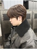 【GEEKS渋谷】シースルーマッシュ/ナチュラルブラウン/韓国風