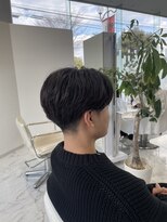 ハーツヘアーズ 五日市店(HEARTS hair's)&nbsp;メンズカット、センターパート、フェザーパーマ
