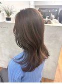 Moana【三島】#透明感カラー#レイヤー#ブラウン#くびれヘア