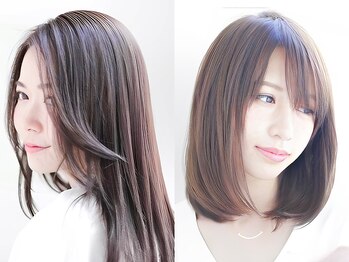 ラベスト バイ セロ 池袋本店(LOVEST by CERO)の写真/ツヤ*柔らかさの髪質改善☆弱酸性ストレートでダメージレスなツヤ髪[髪質改善/縮毛矯正/弱酸性ストレート]