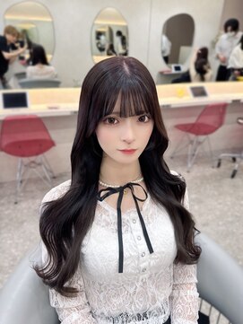 ラルム 新宿(LARME SHINJUKU) 韓国風ヘア/くびれ/ヨシンモリ/チェリーブラウン髪質改善/西新宿