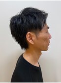 ツーブロックショートカット