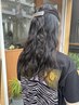 【2回目以降】似合わせカット、ダメージケアパーマ　￥14,300