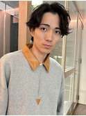 men's/メンズ/スパイキーショート/フェード/ニュアンスパーマ