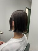 お手入れのしやすさ◎ パツっとロブ