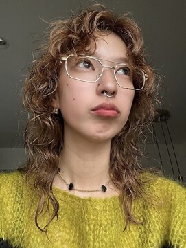 【mai style】マレットヘア　レイヤーパーマ　カーリーパーマ