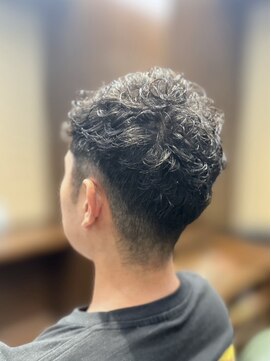 ザバーバー 日本橋高島屋SC(THE BARBER) ツーブロックパーマスタイル バーバー/メンズカット