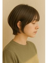 プランツヘアー 高宮店(Plants hair)&nbsp;高宮　ミセスショートスタイル　白髪ぼかし