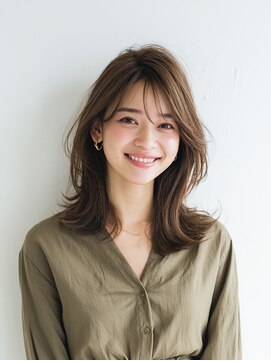 e.m.a プレミアムビューティーサロン 栄駅店(e.m.a PREMIUM BEAUTY SALON) レイヤーカット/イメチェン/外ハネボブ/美髪/ワイドバング/髪型