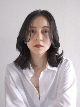 ロープ 自由が丘(lowp) ミディアムレイヤースタイル