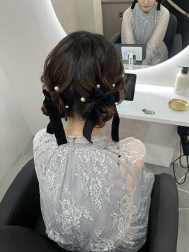 アレンヘアー 梅田店(ALLEN hair) ツインお団子アレンジ