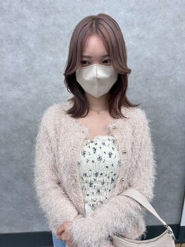 ブリックバイブレイス 千葉 千葉中央(brick by brace) 千葉駅/オリーブグレー/小顔/ココアベージュ