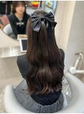 透明感UP♪オリーブグレージュカラー