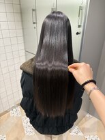 イオエ 西梅田(ioe)&nbsp;ブリーチなしカラー／髪質改善/ミルクティーベージュ/顔へア