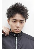 スパイキーアップバング