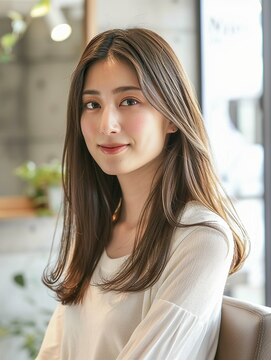 エフ 西大寺(ef) 20代/30代/40代レディース韓国レイヤーナチュラル小顔 1
