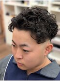 フェード・バックパーマ