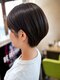 hair salon URU by charmant【6月12日NEW OPEN(予定)】の写真/【ショートカットが得意】360度どこから見ても美しいシルエット。骨格に合わせたカットで小頭に♪