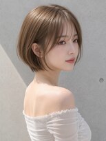 ユーフォリア 渋谷グランデ(Euphoria SHIBUYA GRANDE)&nbsp;渋谷ボブ韓国ヘアショートボブ顔周りレイヤー小顔カット
