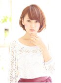 【favori　自由が丘】大人かわいい！耳かけショートボブ