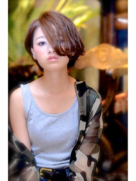 ミラバイグリーン(Mira by green) ☆透け感natural Bob style☆-『Bob』-
