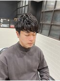 【LUDLOW BROS.】田宮 ツーブロックマッシュ パーマ