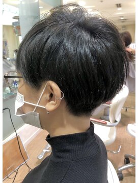 レンジシキチジョウジ (RENJISHI KICHIJOJI) 襟足刈り上げショート2【RENJISHI KICHIJOJI】