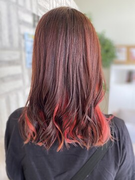 ヘアーリール 横代店(Hair Rire) インナーカラー