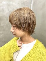 テトヘアー(teto hair) ウルフ　ベージュ