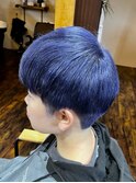 【ベリーショート】アメジストブルーカラー
