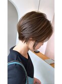 ★小顔愛されショート大人ガーリーチョコレート★Gokan/YAGI
