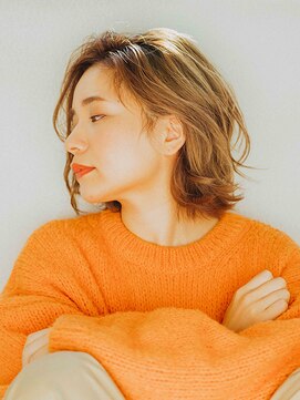 エクファ ヘア リゾート 大津 瀬田店(ex-fa hair resort) 【瀬田◆エクファヘアリゾート】切りっぱなしガーリー