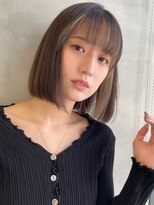 ココ なかもず店(COCO)&nbsp;レイヤーカット/ボブ/髪質改善/チェリーブラウン