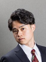 ビーダンディー(Bee dandy)&nbsp;ビジネスツーブロック マッシュショート 束感ナチュラルパーマ