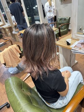 ヘア ライフ ワイレア(HAIR LIFE Wailea) ホワイトピンクバレイヤージュ