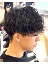 ビカム 名駅(become)&nbsp;【波巻きツイスパマッシュ】メンズパーマ　名古屋　無造作　束間