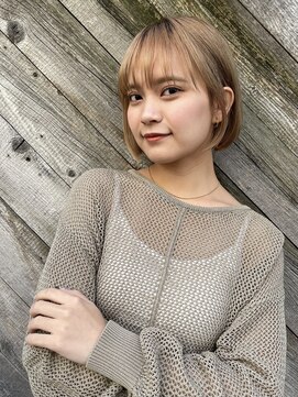 スープ 柏(Soup'e) 【Soup'e 高橋啓】ハイトーンボブ