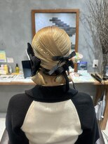 アルモヘアヴォーグ 静岡(ALMO hair VOGUE)&nbsp;【ALMO】タイトツインアレンジ