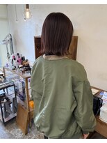 スロウ(sloe)&nbsp;ワンカラーで作るピンクブラウン