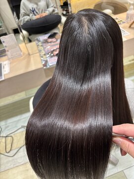 ヘアークラフト アニー 南郷18丁目店(HAIR CRAFT Annie) 複雑履歴にも 縮毛矯正