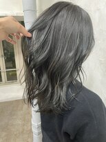 【ブリーチ無し】オリーブグレージュ／7トーン
