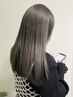 《透明感×潤い◎》【ダメージレス】イルミナカラー＋バングカット