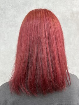 アン ブリーチ 大宮駅東口店(UN BLEACH) 高発色!ビビットレッドカラー