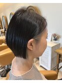 グラデーションボブ＋インナーカラー